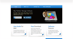 Desktop Screenshot of macpartitionmanager.com